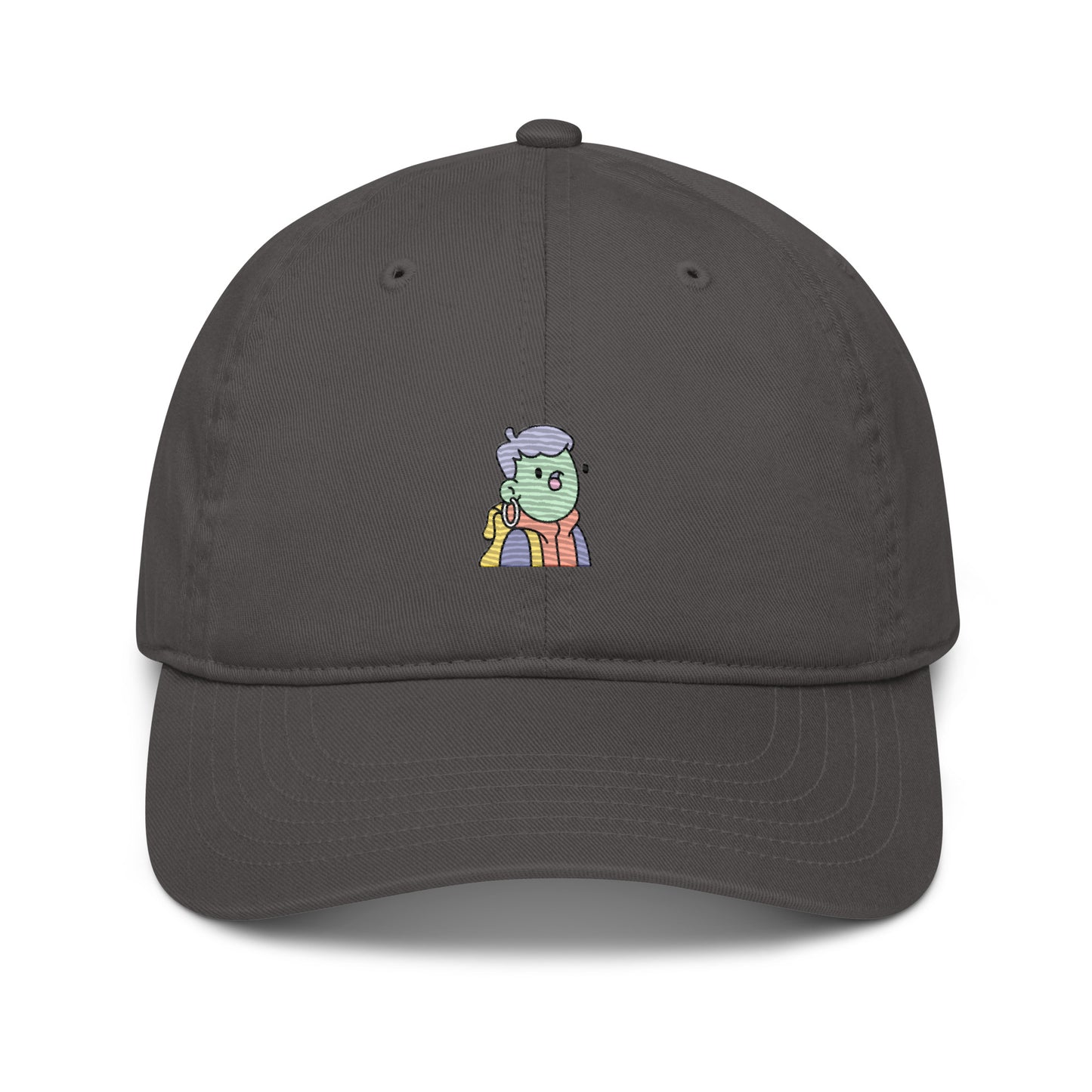 Organic dad hat feat Doodle #4954 (embroidered)