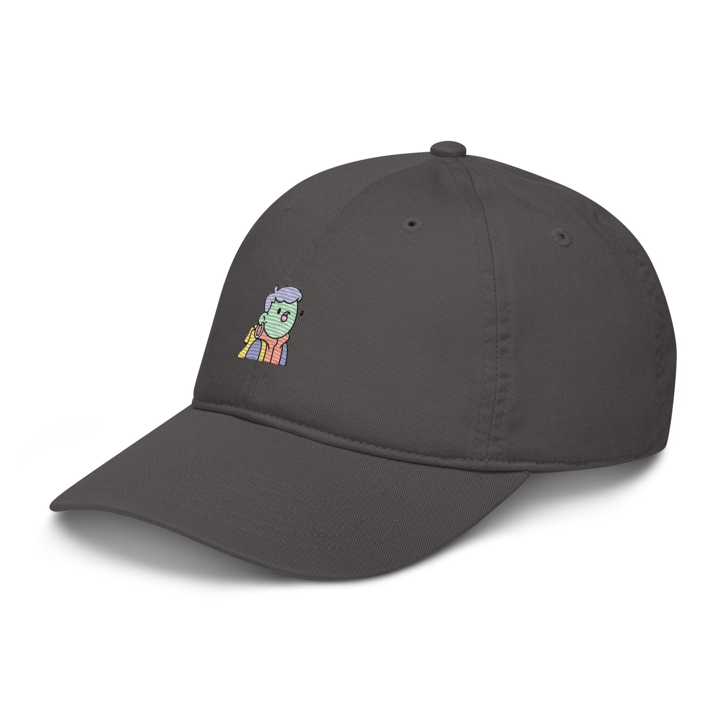 Organic dad hat feat Doodle #4954 (embroidered)