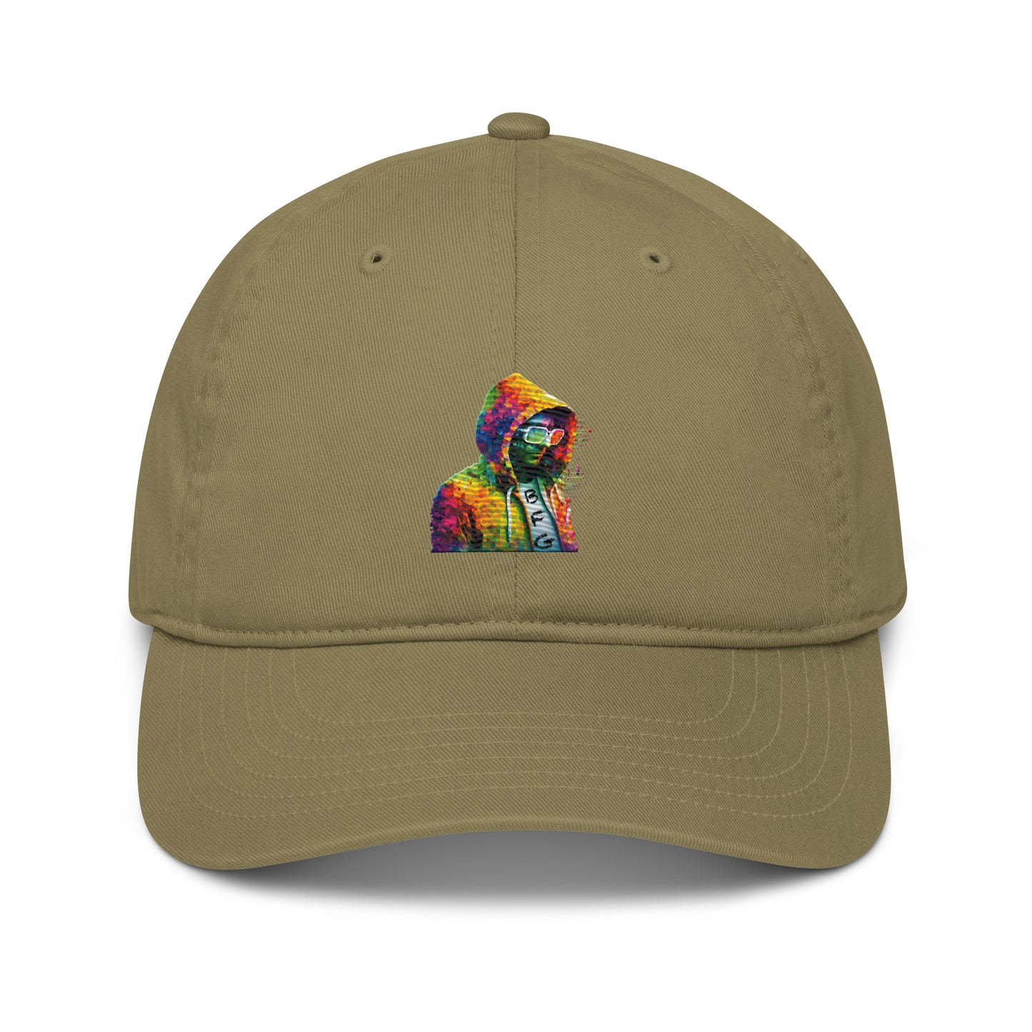 Organic dad hat feat. BrightFutureGuy 2 (embroidered) - Farcaster