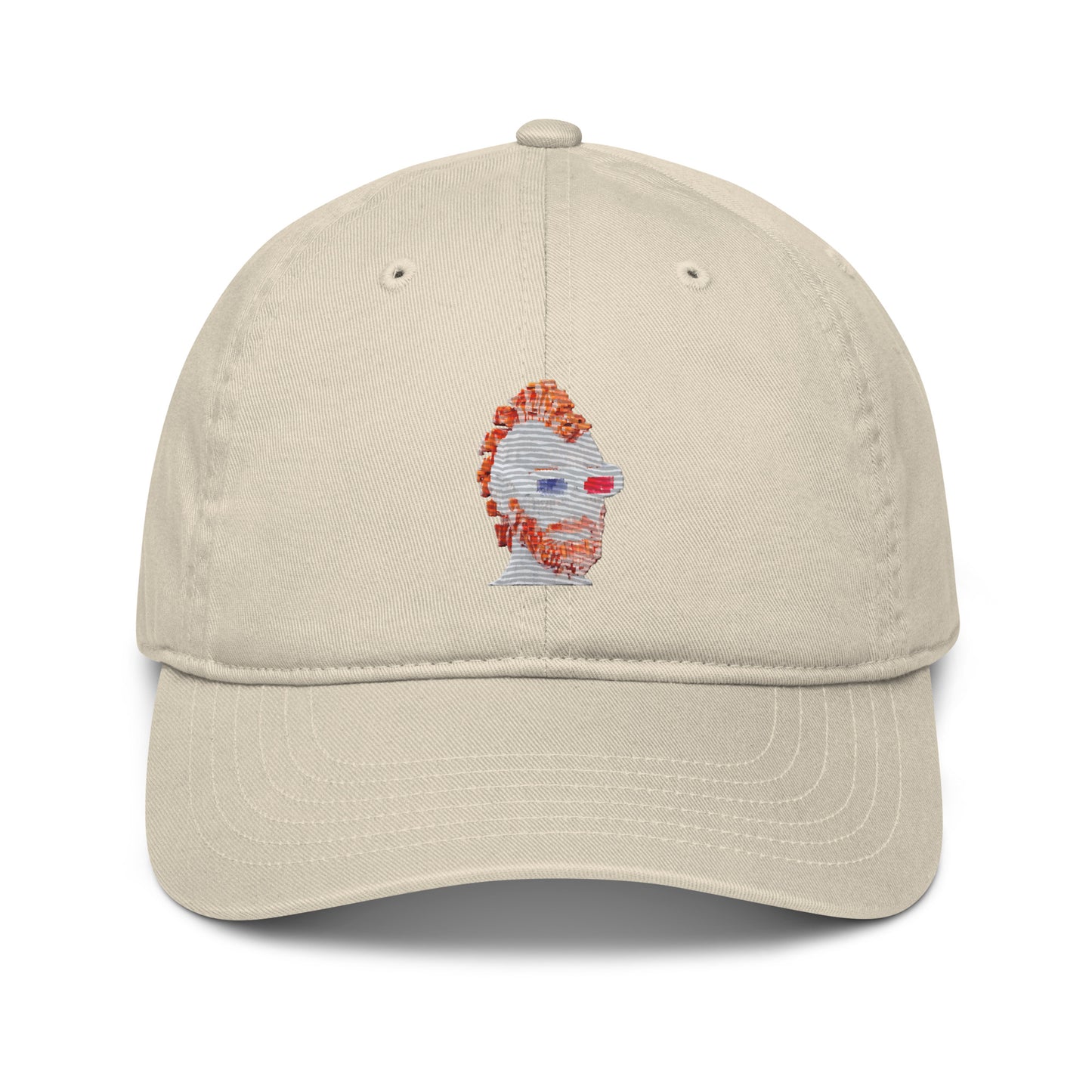 Organic dad hat feat. BrightFutureGuy (embroidered) - Farcaster