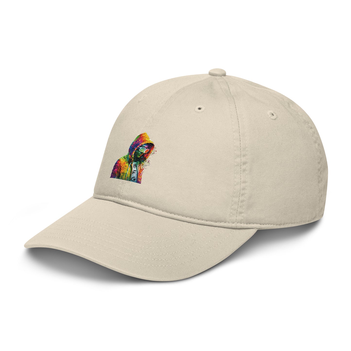 Organic dad hat feat. BrightFutureGuy 2 (embroidered) - Farcaster