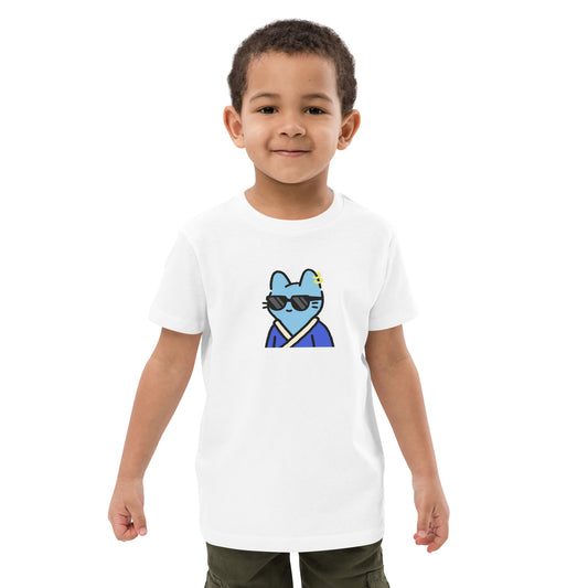 Organic cotton kids t-shirt feat. Cool Cat #316