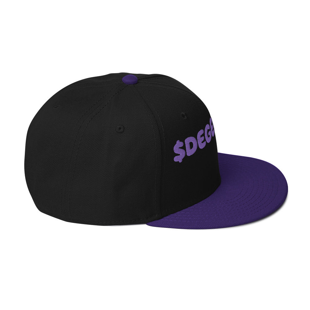 Snapback Hat $DEGEN to 1$ (embroidered)