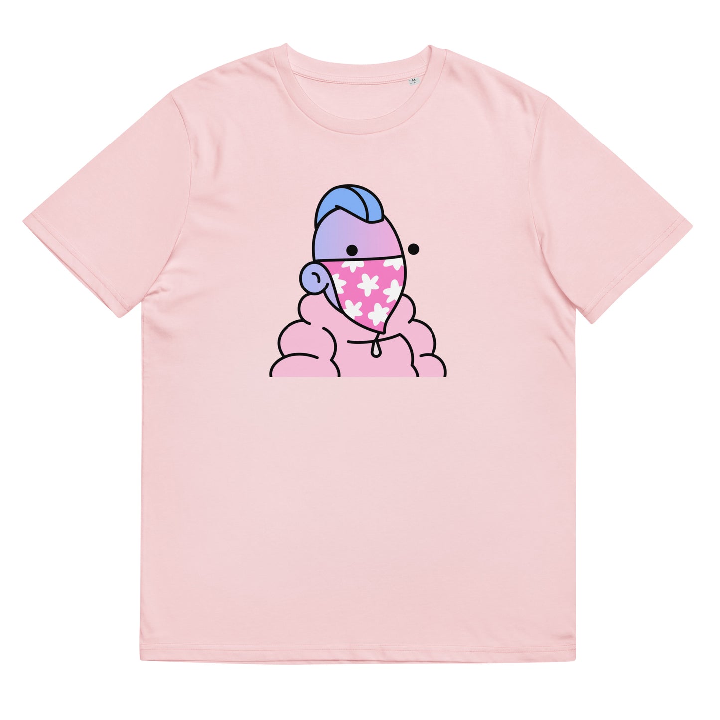 Unisex organic cotton t-shirt feat Doodle #8515