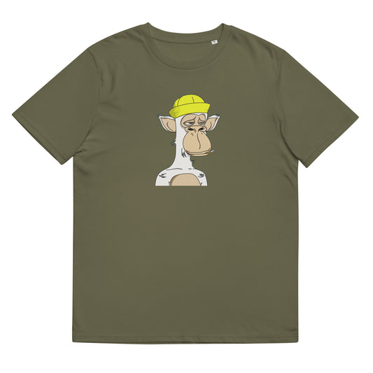 Unisex organic cotton t-shirt feat Polygon Ape #2216