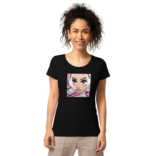 Women’s organic t-shirt feat sassy bae