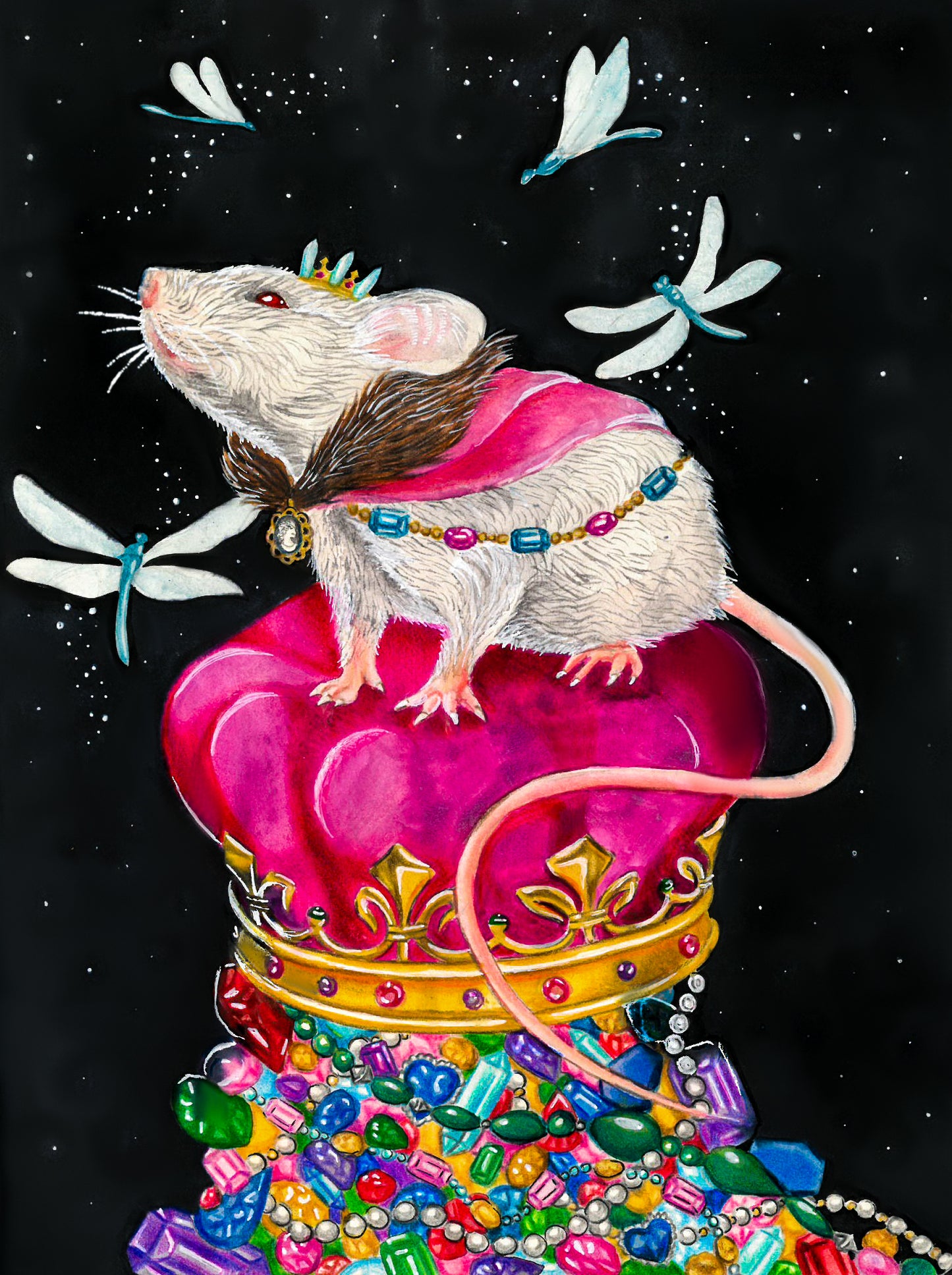 Principessa ratto by Elena Chiappini - T-Shirt