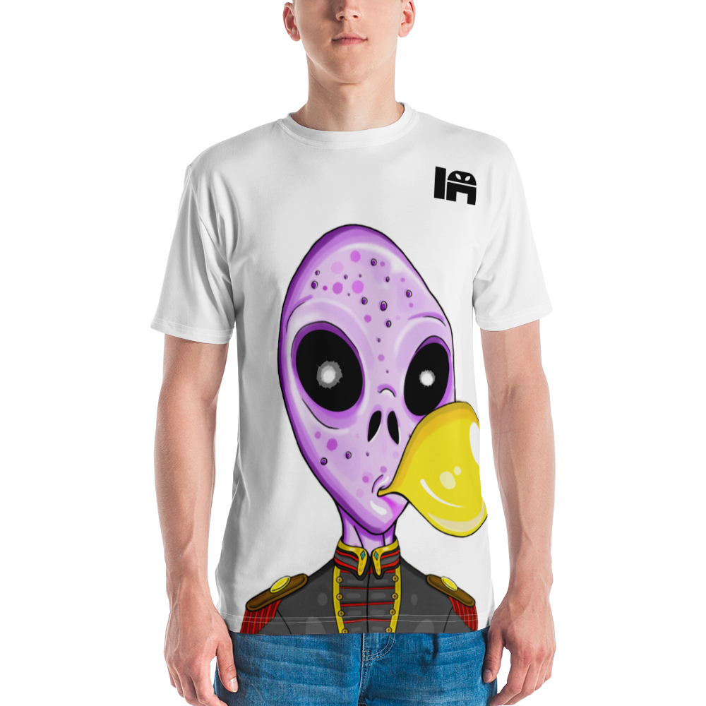 Alien #0009 by inkink Shivadelic  - ALL OVER T-Shirt