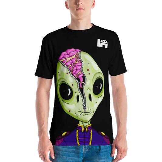 Alien #0008 by inkink Shivadelic  - ALL OVER T-Shirt