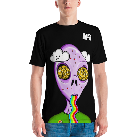 Alien #0011 by inkink Shivadelic  - ALL OVER T-Shirt