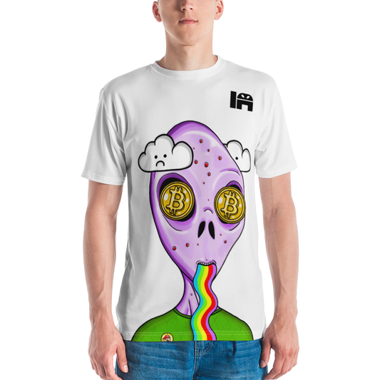 Alien #0011 by inkink Shivadelic  - ALL OVER T-Shirt