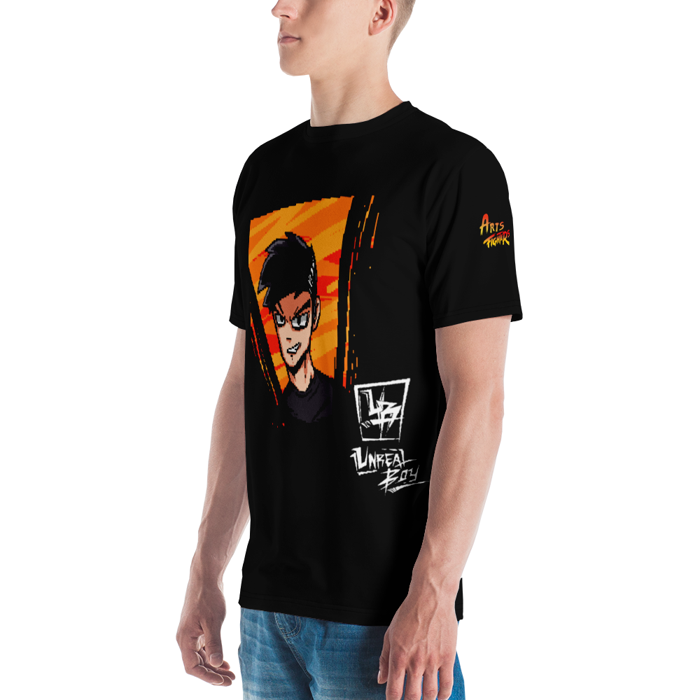 Pixel Portrait by Unreal Boy - ALL OVER T-shirt