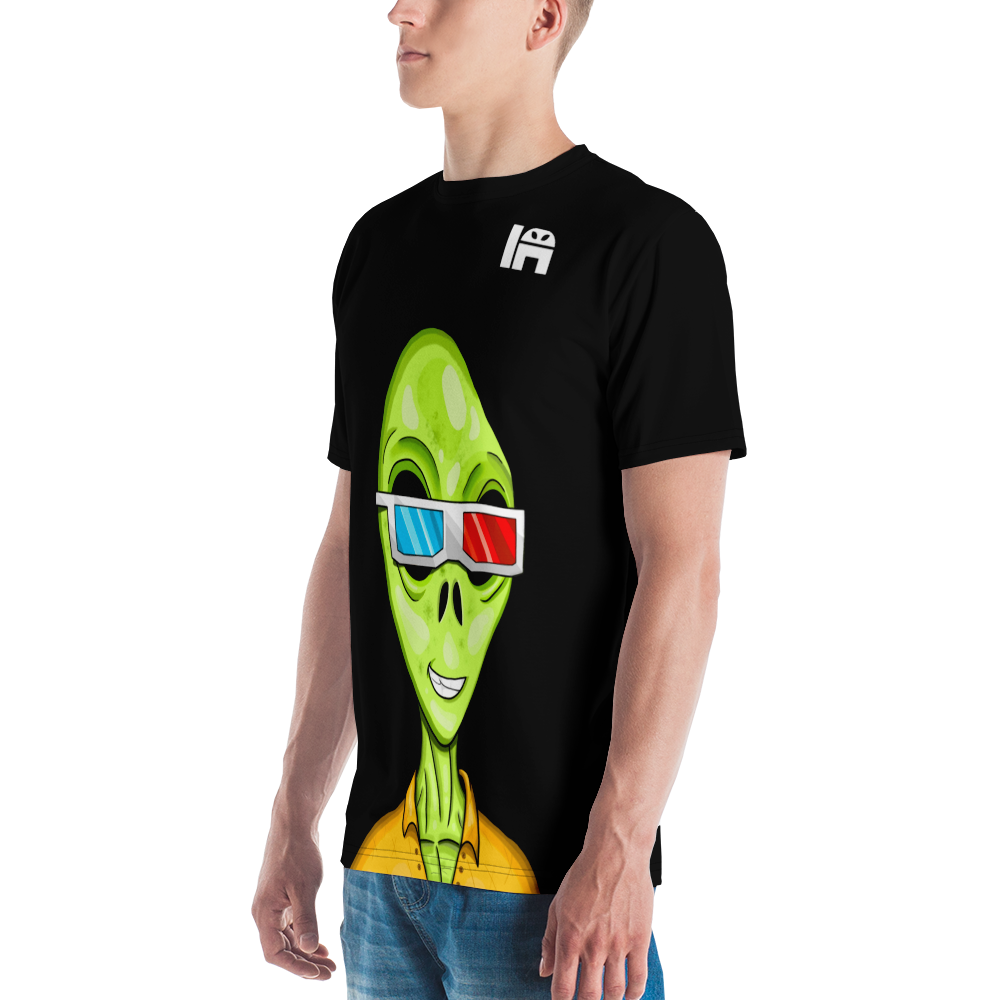 Alien #0010 by inkink Shivadelic - ALL OVER t-shirt