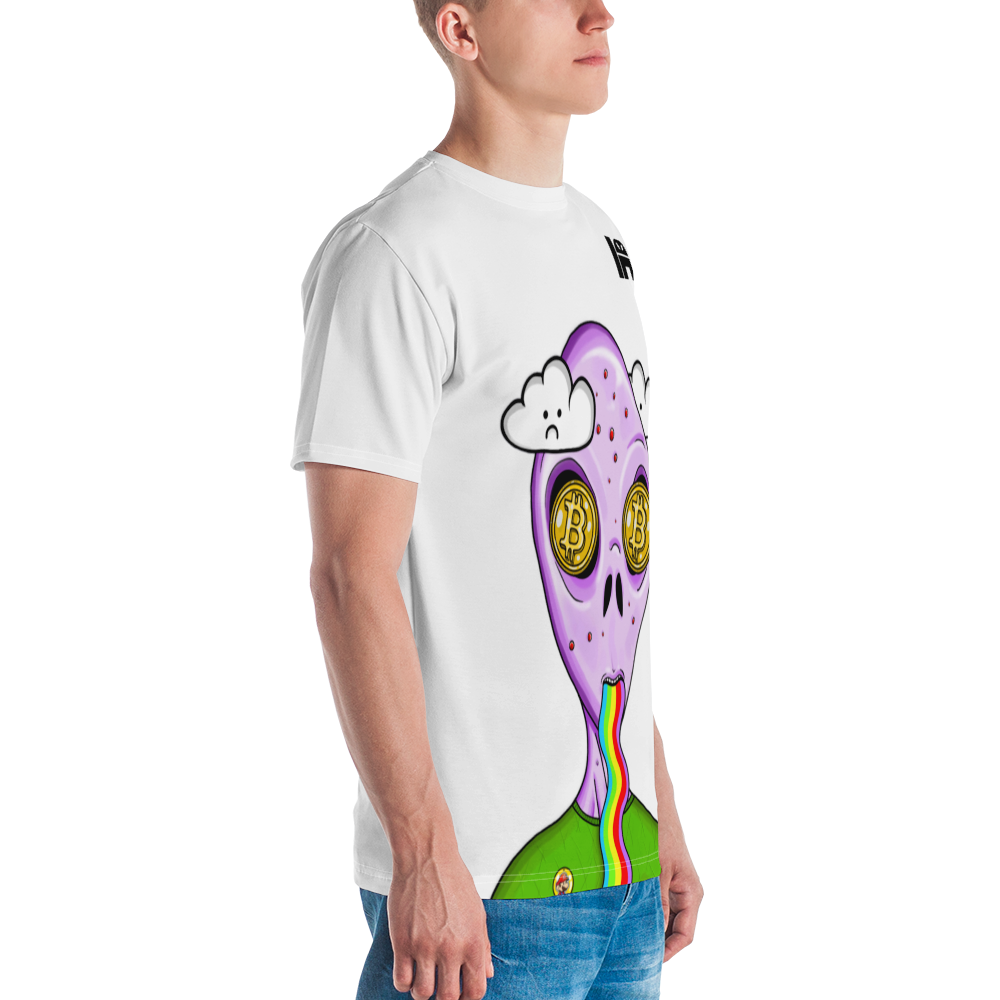 Alien #0011 by inkink Shivadelic  - ALL OVER T-Shirt