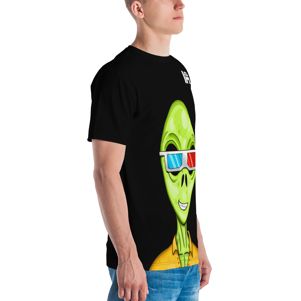 Alien #0010 by inkink Shivadelic - ALL OVER t-shirt