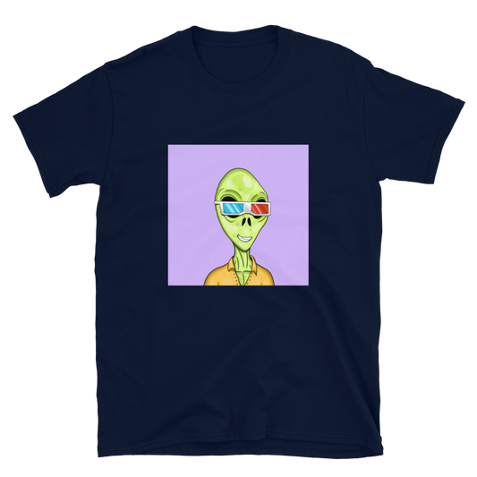 Alien #0010 by inkink Shivadelic  - T-Shirt