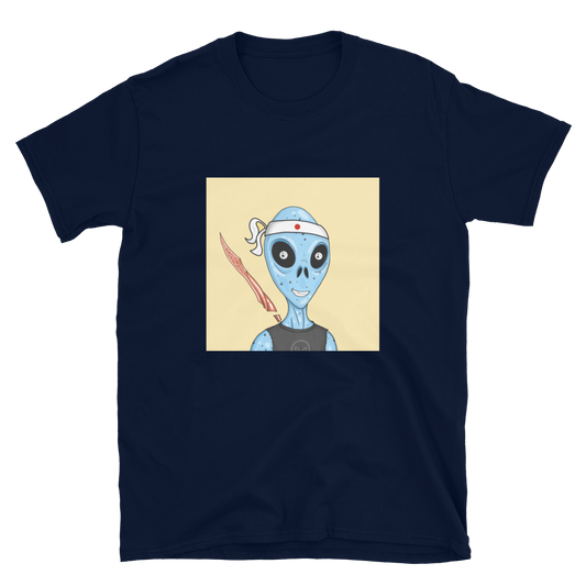 Alien #0013 by inkink Shivadelic  - T-Shirt