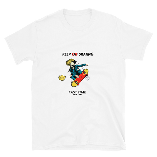 Keep on skating by Grandsonofsams - T-Shirt