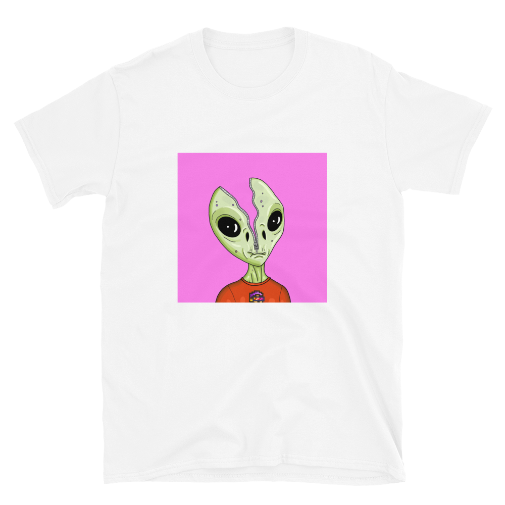 Alien #0007 by inkink Shivadelic  - T-Shirt