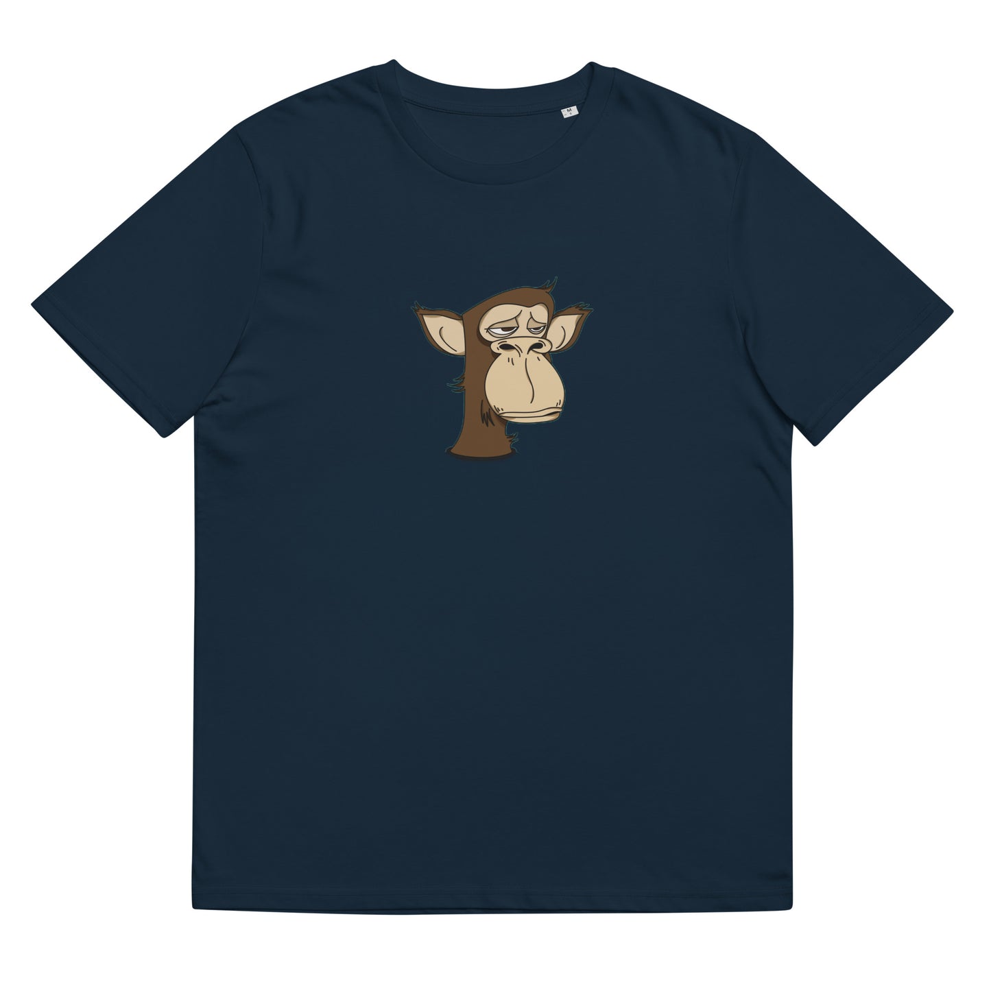 Unisex organic cotton t-shirt feat Polygon Ape YC #6437