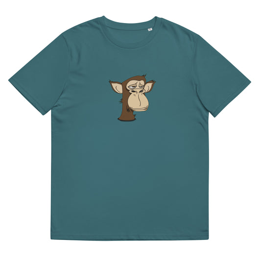 Unisex organic cotton t-shirt feat Polygon Ape YC #6437