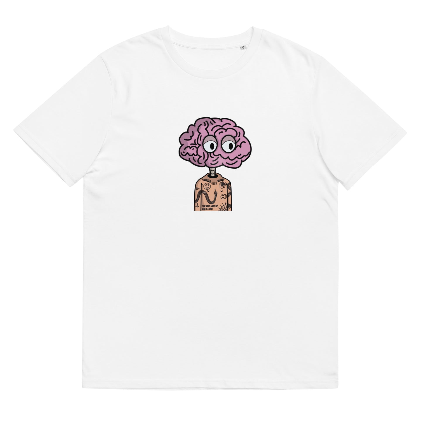 feat Brain Club - Unisex organic cotton t-shirt SINGLE EDITION