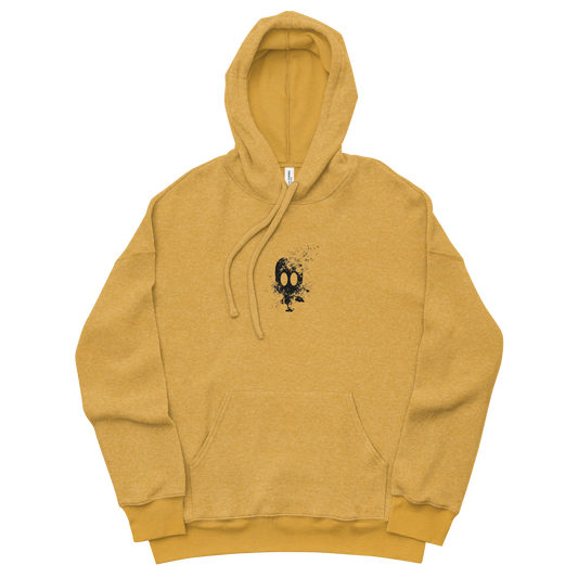 feat SK - Unisex sueded fleece hoodie